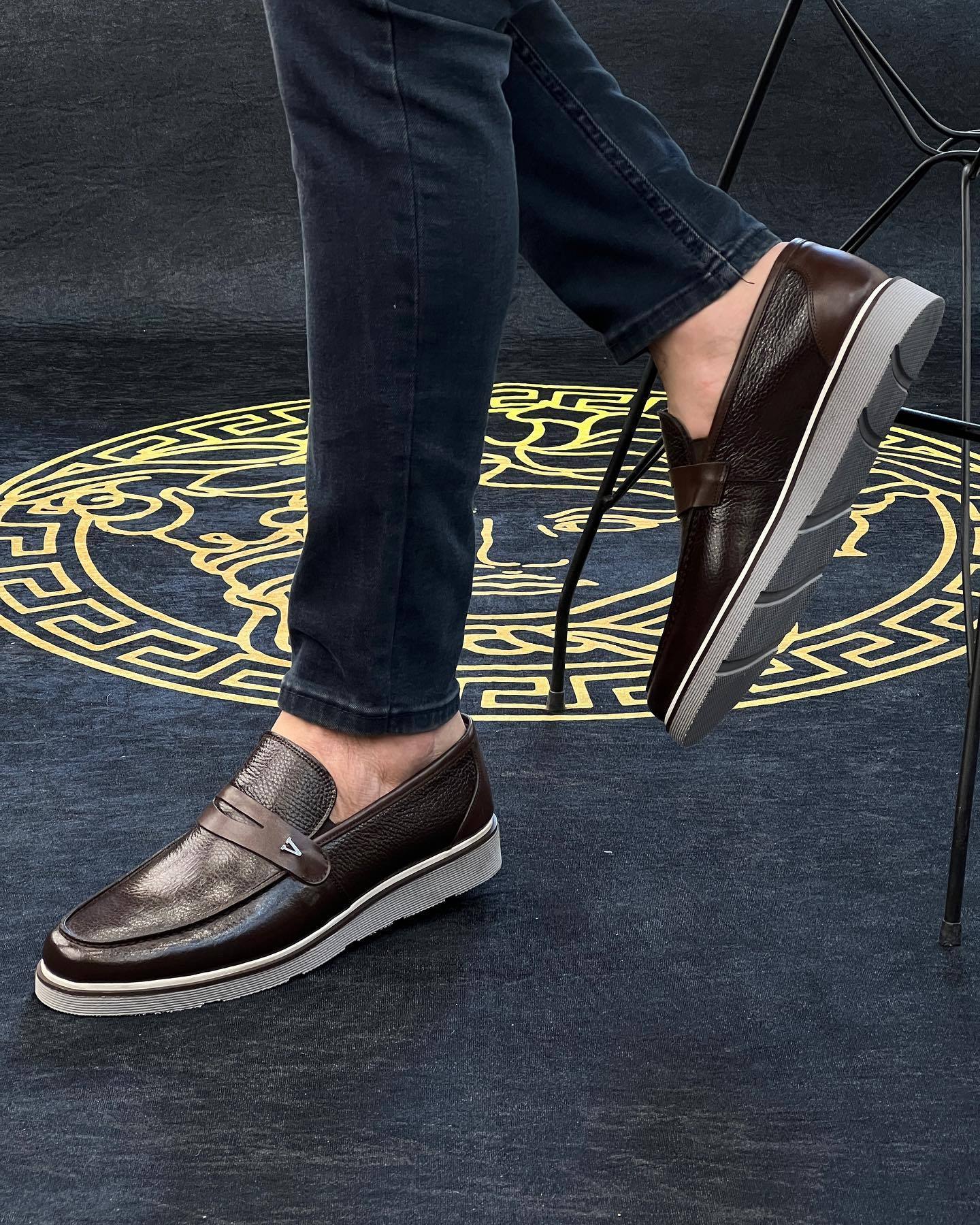 Men's Classic Retro Fine Leather Casual Shoes