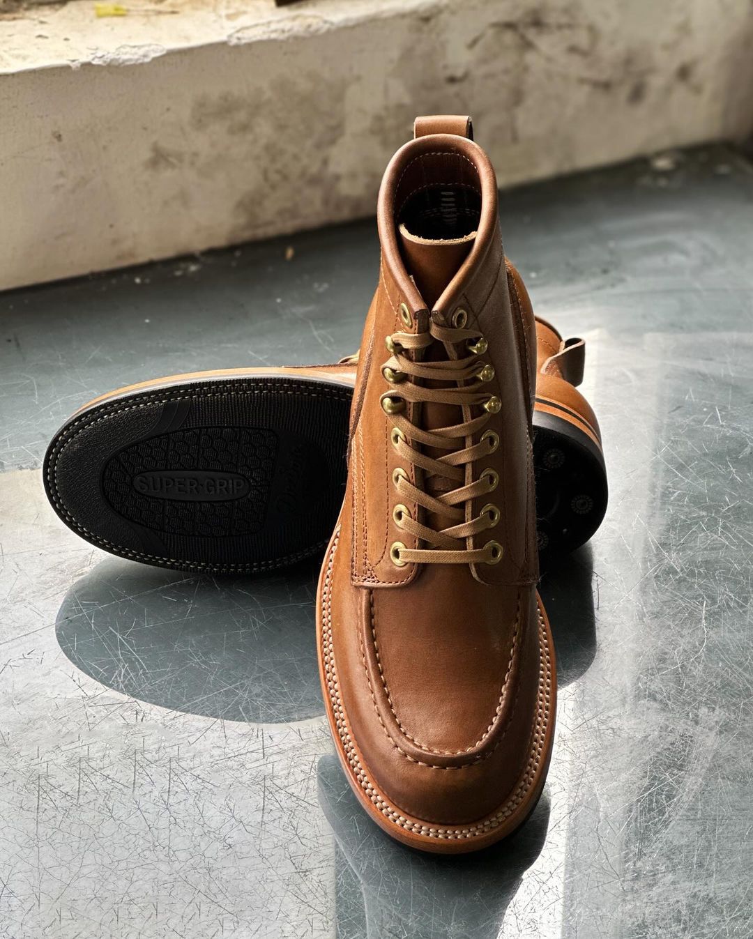Men's Handmade Cowhide Martin boots