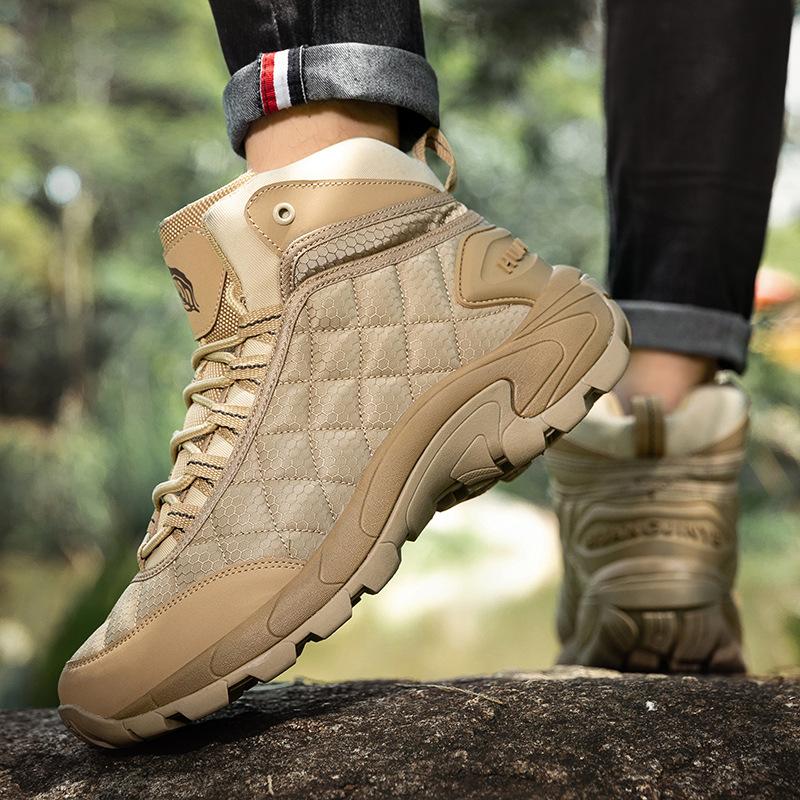 Men's Lightweight Breathable Military Ankle Boots Work Boots(Free Shipping🔥)
