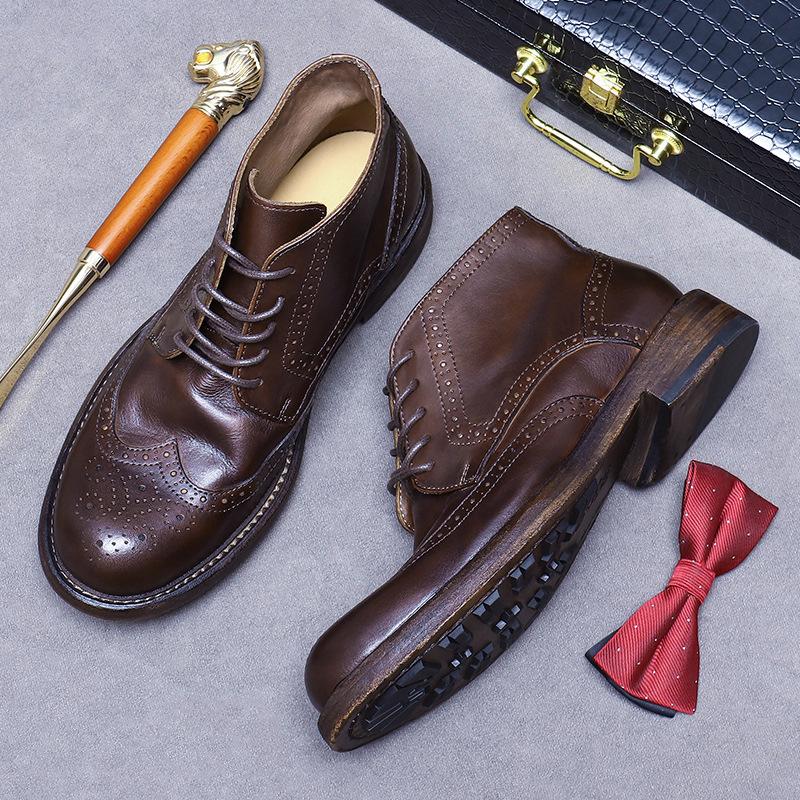 Goodyear Vintage Soft Cowhide Martin Boots