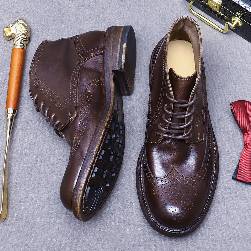 Goodyear Vintage Soft Cowhide Martin Boots