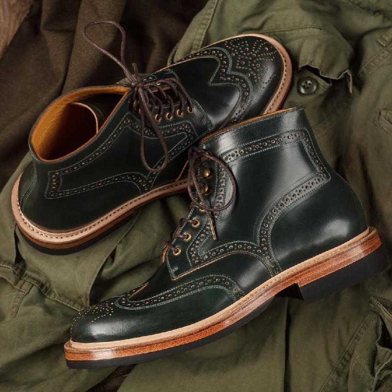 360º Handwelted Genuine Leather Martin Boots