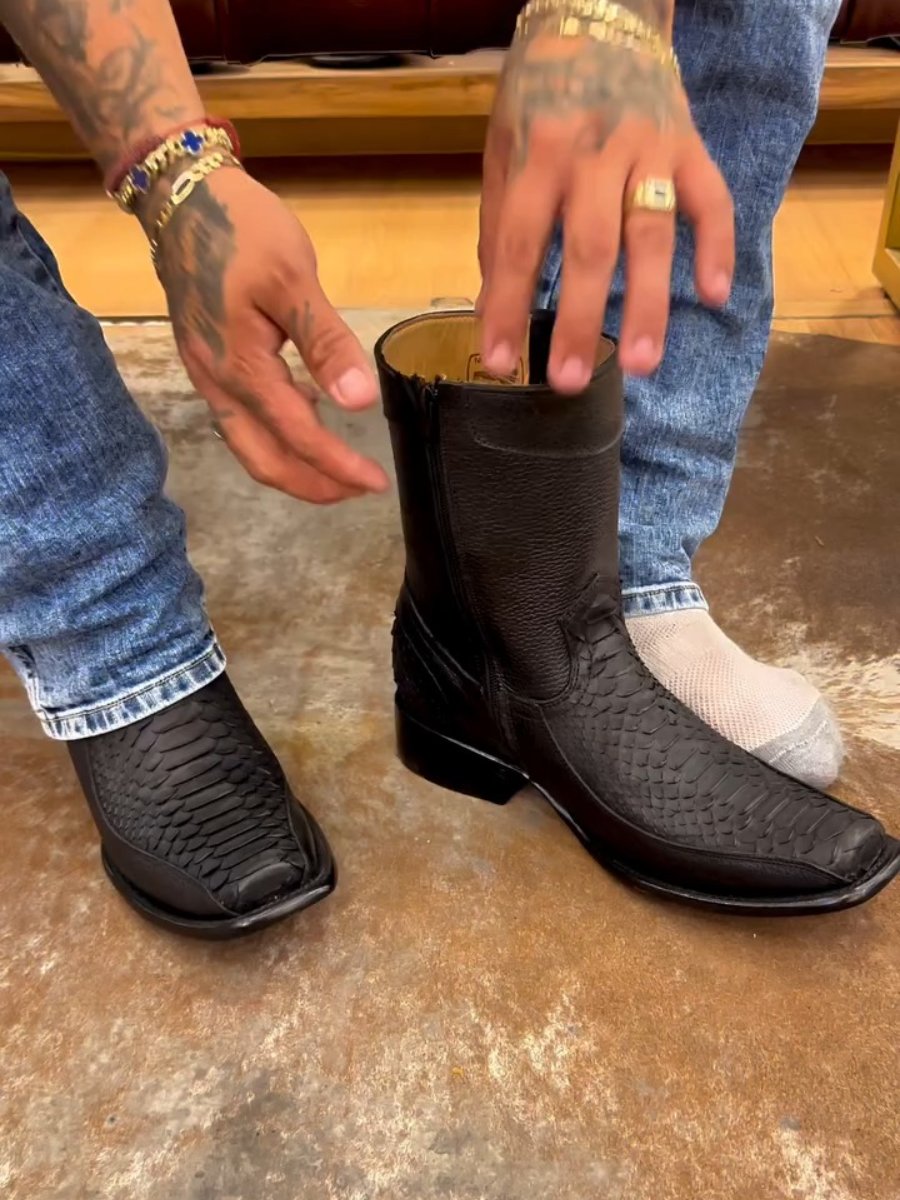 Men's Croc Handmade Cowboy Boots