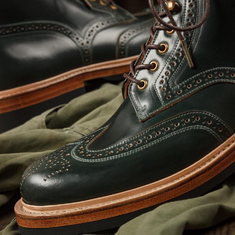 360º Handwelted Genuine Leather Martin Boots