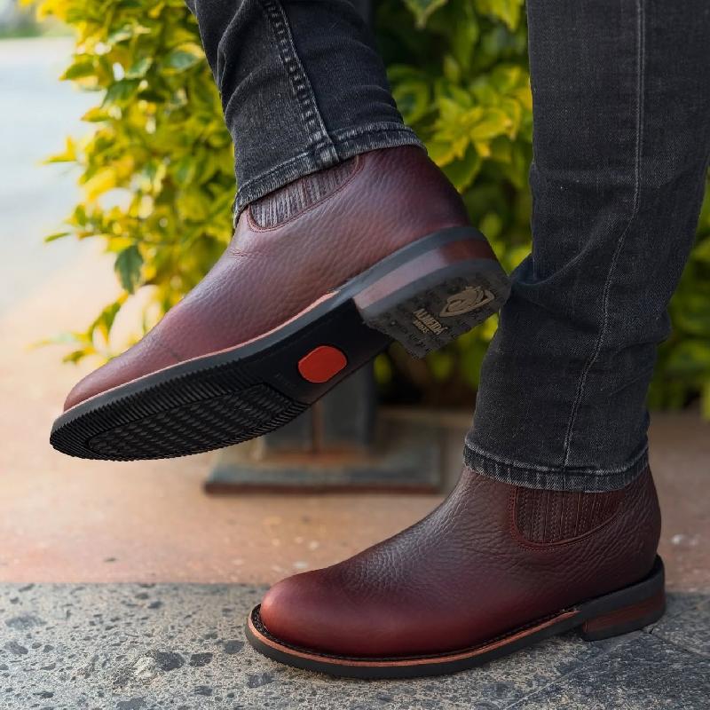 Italian Handmade Scratch-resistant Cowhide Boots