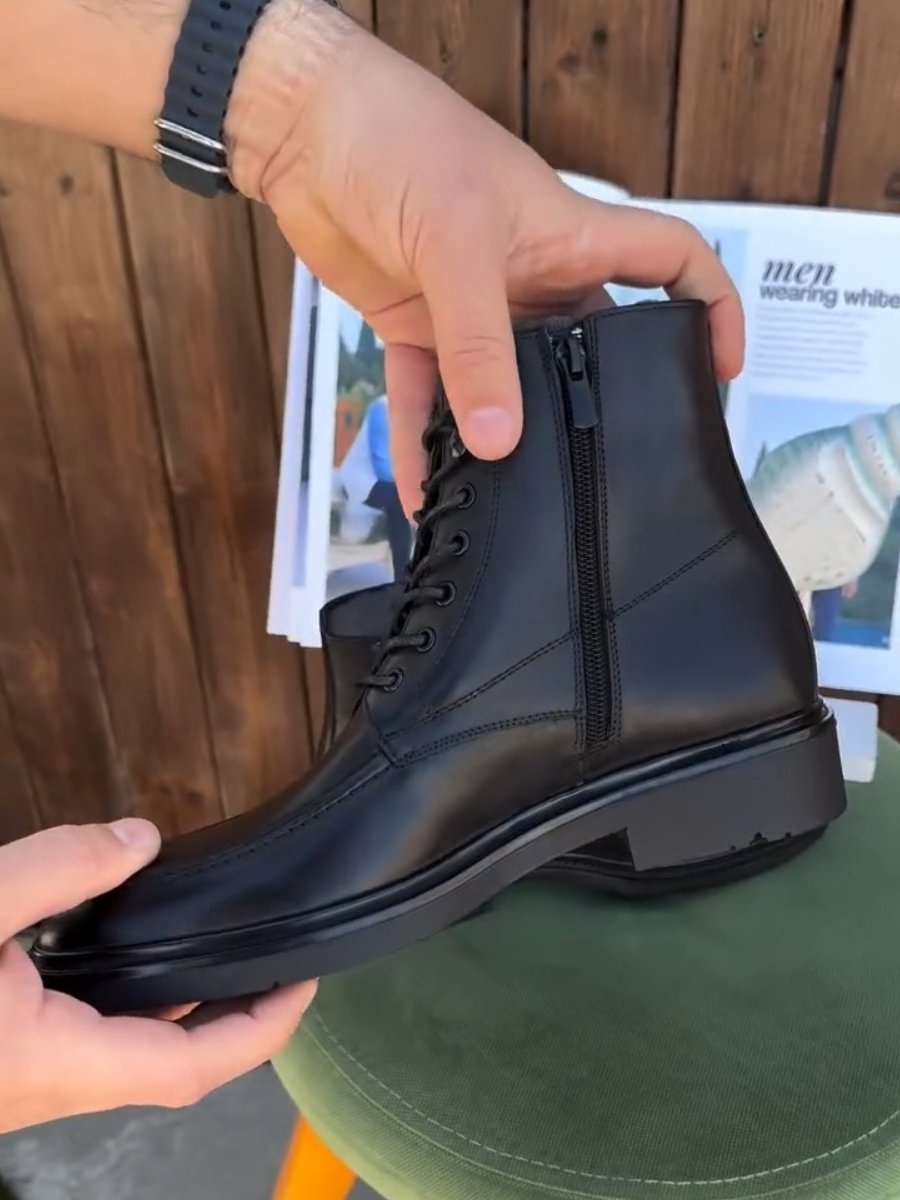 Men's Genuine Leather Vintage Martin Boots
