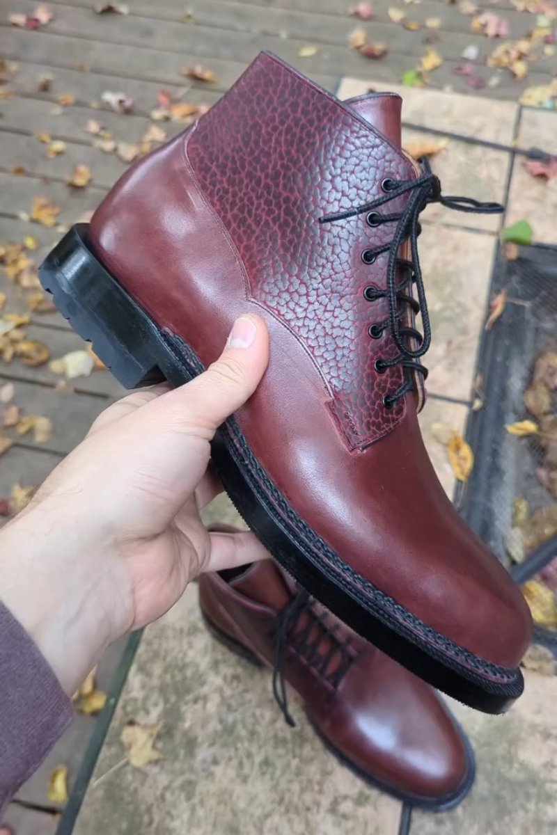 Italian Hand-made Cowhide Men's Boots
