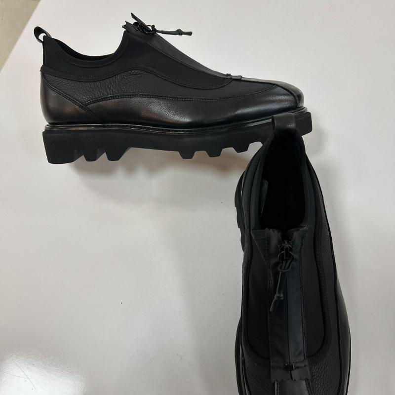 Men's Winter Zipper Genuine Leather Casual Shoes
