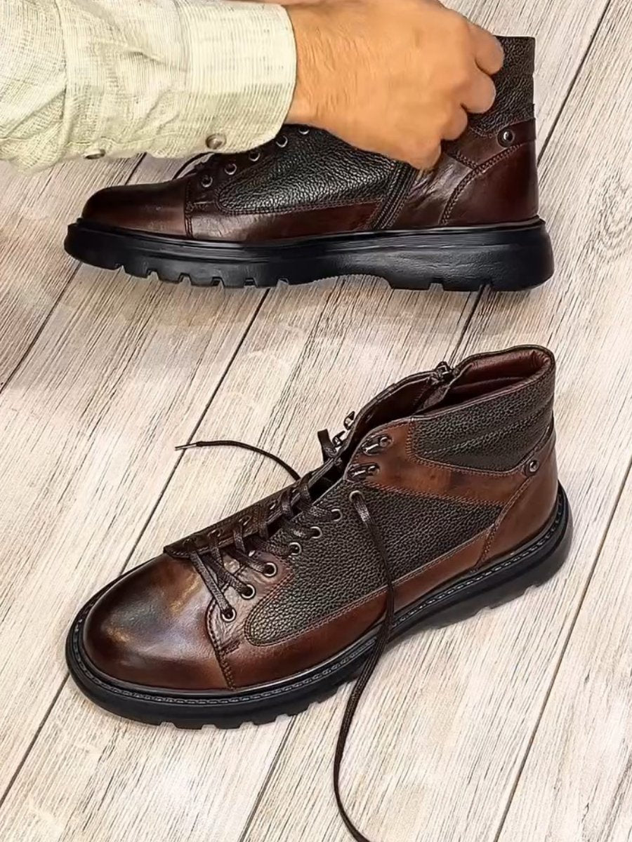 Men's Handmade Cowhide Boots