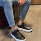 Men's New Style Genuine Leather Versatile Casual Sports Shoes