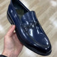 Men's New Blue Quality Genuine Leather Retro Casual Shoes