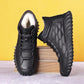 Men's Black Wool Winter Warm Casual Shoes