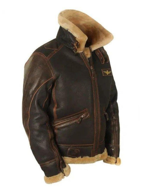 Fall/Winter Promotion-Sheepskin pilot Jacket