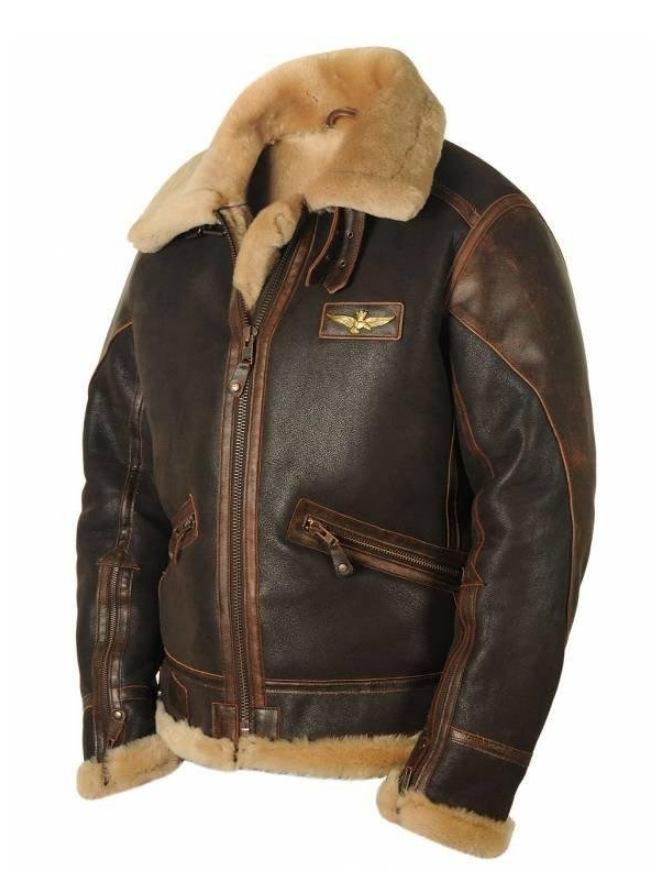 Fall/Winter Promotion-Sheepskin pilot Jacket