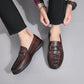 Men's Cowhide Soft-soled Casual Loafers