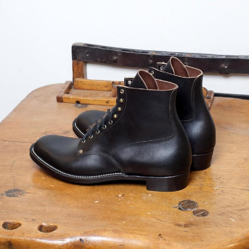 Italian Handmade Cowhide Men's Vintage Martin Boots