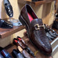 Men's Cobra Scale Moccasins