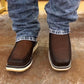 Men's Cowhide Platform Vintage Ankle Boots
