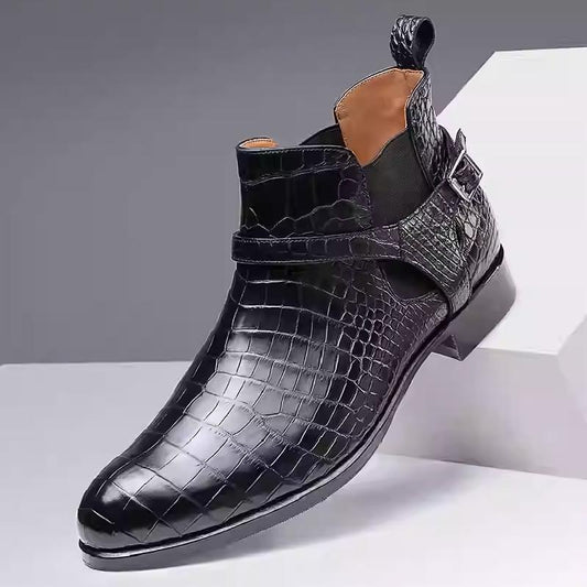 High Quality Thai Crocodile Leather Handmade Boots