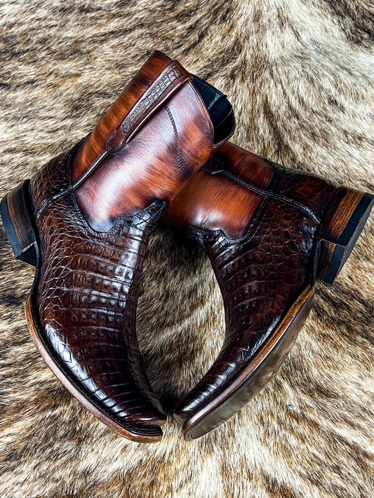 Men's Crocodile Handmade Boots