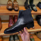 Men's Pointed Toe Handmade Leather Ankle Boots