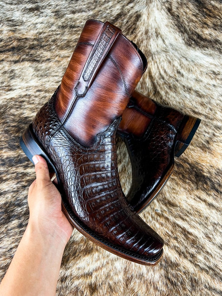 Men's Crocodile Handmade Boots