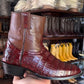 Italian Handmade Crocodile Leather Ankle Boots