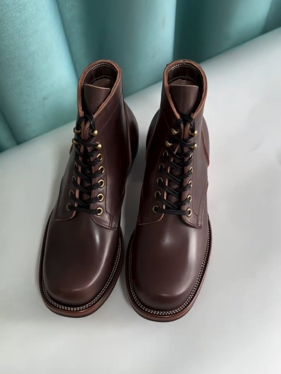 Handmade Genuine Leather Men's Martin Boots