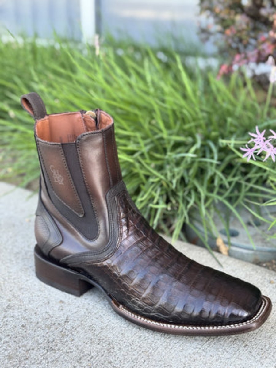 Spanish Handmade Crocodile Leather Cowboy Boots