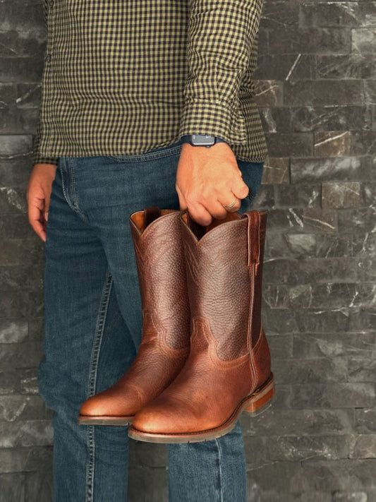 Men's Handmade Leather Cowboy Boots