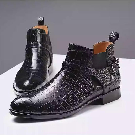 High Quality Thai Crocodile Leather Handmade Boots