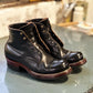 Italian Handmade Men's Pleated Ankle Boots