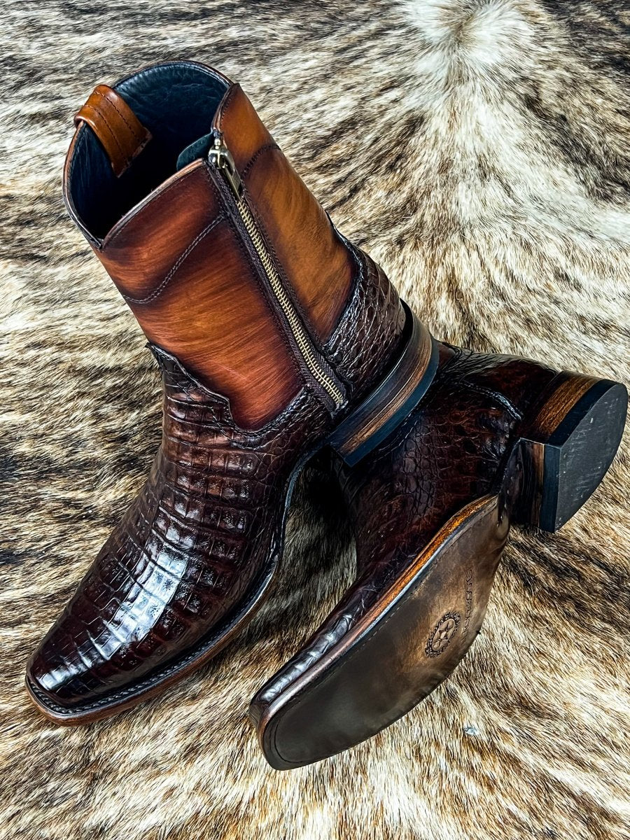 Men's Crocodile Handmade Boots