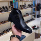 Men's Cobra Leather Ankle Boots