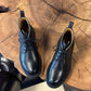 Men's Genuine Leather Simple Ankle Boots