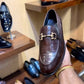 Men's Crocodile Handmade Leather Shoes