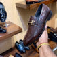 Men's Crocodile Handmade Leather Shoes