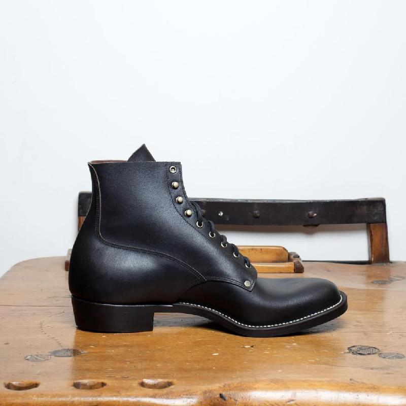 Italian Handmade Cowhide Men's Vintage Martin Boots