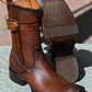 2024 New Men's Handmade Leather Cowboy Boots