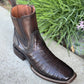 Spanish Handmade Crocodile Leather Cowboy Boots