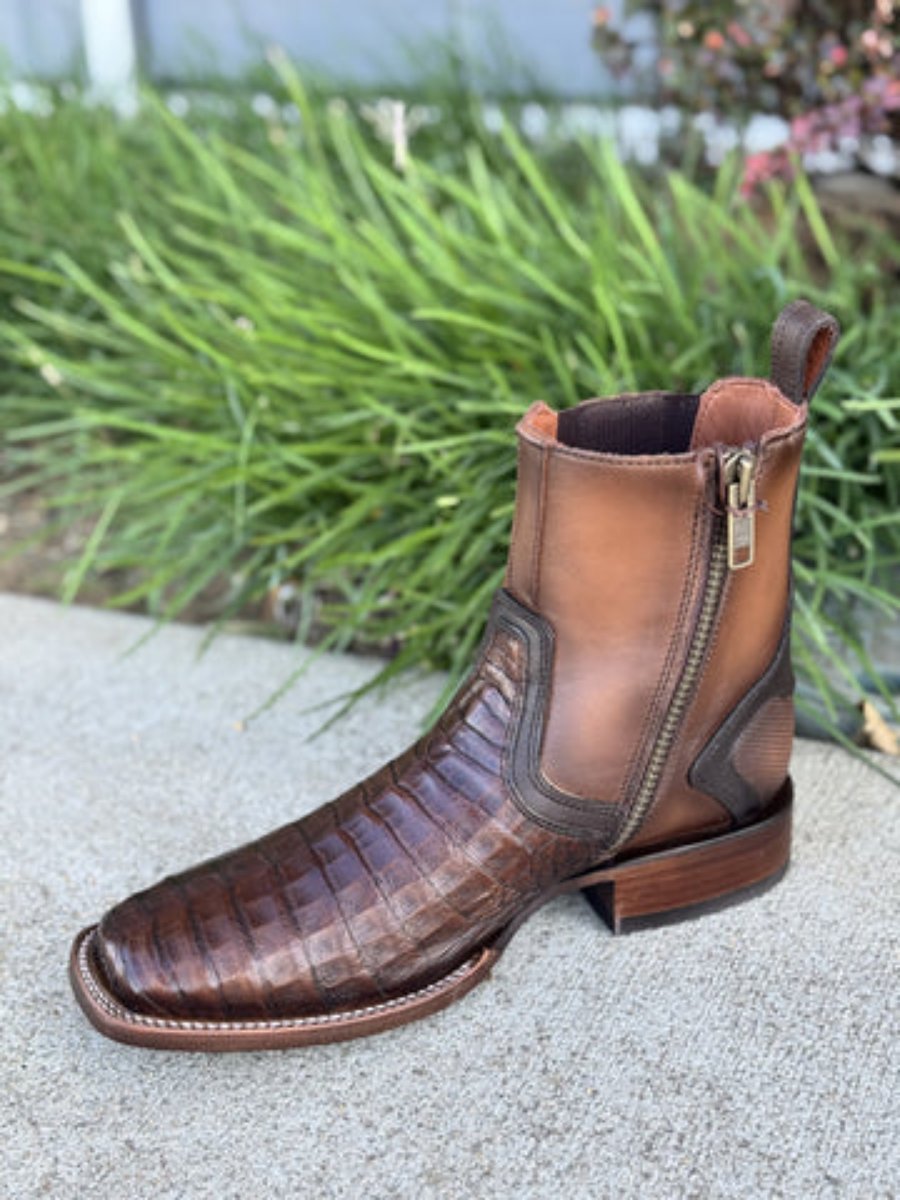 Spanish Handmade Crocodile Leather Cowboy Boots