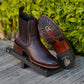 Men's Elegant Handmade Leather Ankle Boots