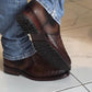 Italian Handmade Crocodile Leather Men's Ankle Boots