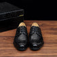 Italian Handmade Python Leather Dress Shoes