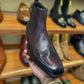 Men's Pointed Toe Handmade Leather Ankle Boots