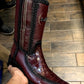 Italian Handmade Crocodile Leather Boots