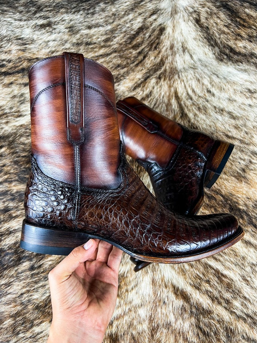 Men's Crocodile Handmade Boots